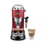 Delonghi EC685.R Dedica Manual Espresso Coffee Machine Red