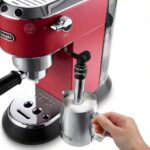 Delonghi EC685.R Dedica Manual Espresso Coffee Machine Red