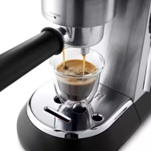 Delonghi EC685.M Dedica Manual Espresso Coffee Machine Silver