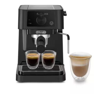 Delonghi EC235.BK Stilosa Manual Espresso Coffee Machine Black