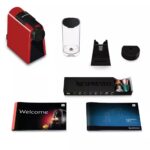 Delonghi EN85.R Nespresso Essenza Mini Coffee Machine Red