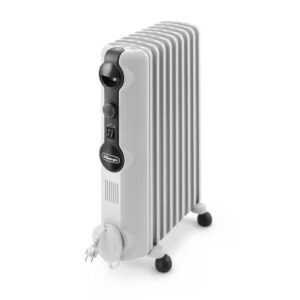 Delonghi TRRS0920 Radia S Oil Filled Radiator 9 Fins 2000W White