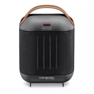 Delonghi HFX30C18.AG Capsule Fan Heater 1800W Asphalt Grey
