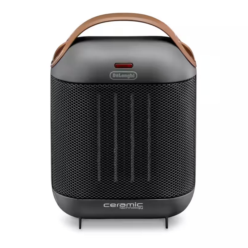 SKU1000066 Delonghi HFX30C18.AG Capsule Fan Heater 1800W Asphalt Grey