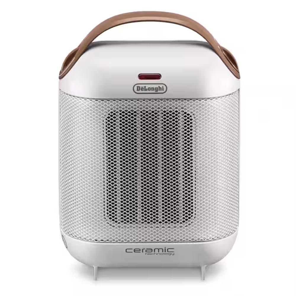 SKU1000067 Delonghi HFX30C18.IW Capsule Fan Heater 1800W Ivory White