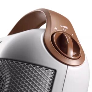Delonghi HFX30C18.IW Capsule Fan Heater 1800W Ivory White