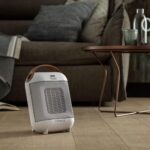 Delonghi HFX30C18.IW Capsule Fan Heater 1800W Ivory White