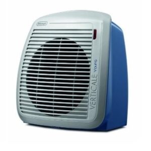 Delonghi HVY1020.GYBL Verticale Young Upright Fan Heater 2000W Grey/Blue