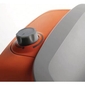 Delonghi HVY1020.GYOR Verticale Young Fan Heater 2000W Grey/Orange