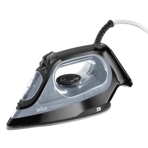 Braun SI3055BK TexStyle 3 Steam Iron 180 g/min 2400W Black