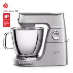 Kenwood KVL85.124SI Titanium Chef Baker Stand Mixer with 2 attachments 7L 1200W Silver