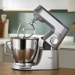 Kenwood KVL85.124SI Titanium Chef Baker Stand Mixer with 2 attachments 7L 1200W Silver