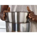 Kenwood KVL85.124SI Titanium Chef Baker Stand Mixer with 2 attachments 7L 1200W Silver