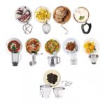 Kenwood KVL85.704SI Titanium Chef Baker XL Stand Mixer with 5 attachments 7L 1200W Silver