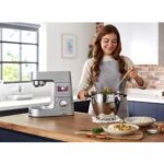 Kenwood KCL95.424SI Cooking Chef XL Stand Mixer with 4 attachments 6.7L 1500W Silver