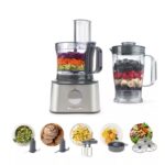 Kenwood FDP301SS MultiPro Compact 3 in 1 Food Processor 800W Silver