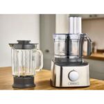 Kenwood FDP301SS MultiPro Compact 3 in 1 Food Processor 800W Silver