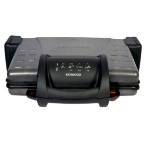 Kenwood HG2100 Grill Sandwich Maker with Removable Grids 2100W Grey