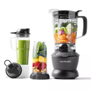 Nutribullet® NBF500DG  Blender Combo Smoothie Maker 1200W Dark Grey