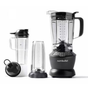 Nutribullet® NBF500DG  Blender Combo Smoothie Maker 1200W Dark Grey