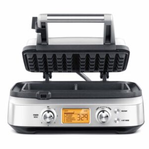 Sage BWM620UK the Smart Waffle™ Pro Waffle Maker 1000W Brushed Stainless Steel
