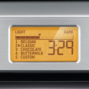 Sage BWM620UK the Smart Waffle™ Pro Waffle Maker 1000W Brushed Stainless Steel