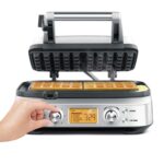 Sage BWM620UK the Smart Waffle™ Pro Waffle Maker 1000W Brushed Stainless Steel