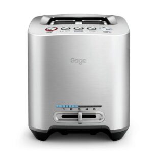 Sage BTA825UK The Smart Toast™ 2 Slots Toaster 1000W Brushed Stainless Steel