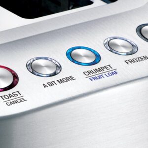 Sage BTA825UK The Smart Toast™ 2 Slots Toaster 1000W Brushed Stainless Steel