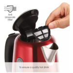 Morphy Richards 102785 Equip Jug Kettle 1.7L 3000W Red