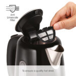 Morphy Richards 102783 Equip Jug Kettle 1.7L 3000W Black