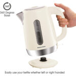 Morphy Richards 102784 Equip Jug Kettle 1.7L 3000W Cream