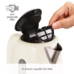 Morphy Richards 102784 Equip Jug Kettle 1.7L 3000W Cream