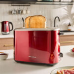 Morphy Richards 222066 Equip 2 Slots Toaster 800W Red