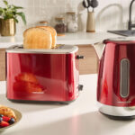 Morphy Richards 222066 Equip 2 Slots Toaster 800W Red