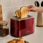 Morphy Richards 222066 Equip 2 Slots Toaster 800W Red