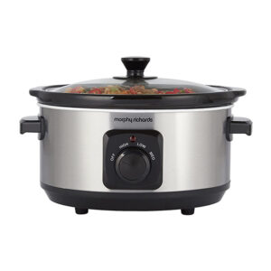 Morphy Richards 460017 Slow Cooker 3.5L Stainless Steel