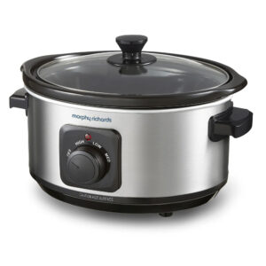 Morphy Richards 460017 Slow Cooker 3.5L Stainless Steel