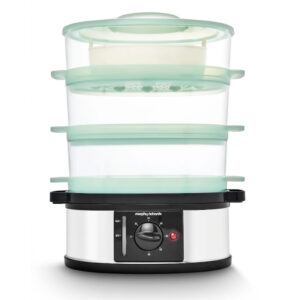 Morphy Richards 48755 Food Steamer 3 Tier Stainless Steel