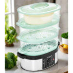 Morphy Richards 48755 Food Steamer 3 Tier Stainless Steel