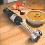 Morphy Richards 402060 Total Control Grey Hand Blender 600W Navy & Stainless Steel