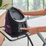 Morphy Richards 332102 Speed SteamPro 1.6L Steam Generator Iron 7.0 Bar 3000W Black & Purple