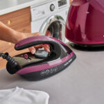 Morphy Richards 332102 Speed SteamPro 1.6L Steam Generator Iron 7.0 Bar 3000W Black & Purple