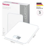 Beurer KS19 Black Electronic Kitchen Scale up to 5Kg/1g Black