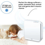 Beurer LR310 Air Purifier with HEPA H13 filter for rooms of up to 54m² White