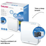 Beurer LR310 Air Purifier with HEPA H13 filter for rooms of up to 54m² White