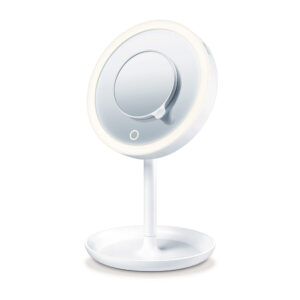Beurer BS45 Illuminated Cosmetics Mirror 5x Magnification 17.5 cm diameter