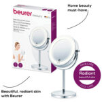 Beurer BS55 Illuminated Cosmetics Mirror 7x Magnification 13.0 cm diameter