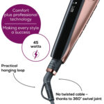 Beurer HS80 Hair Straightener with Titanium plates Black