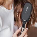 Beurer HS60 Style Pro Hair Straightening Brush with Ceramic Protective Coating Black